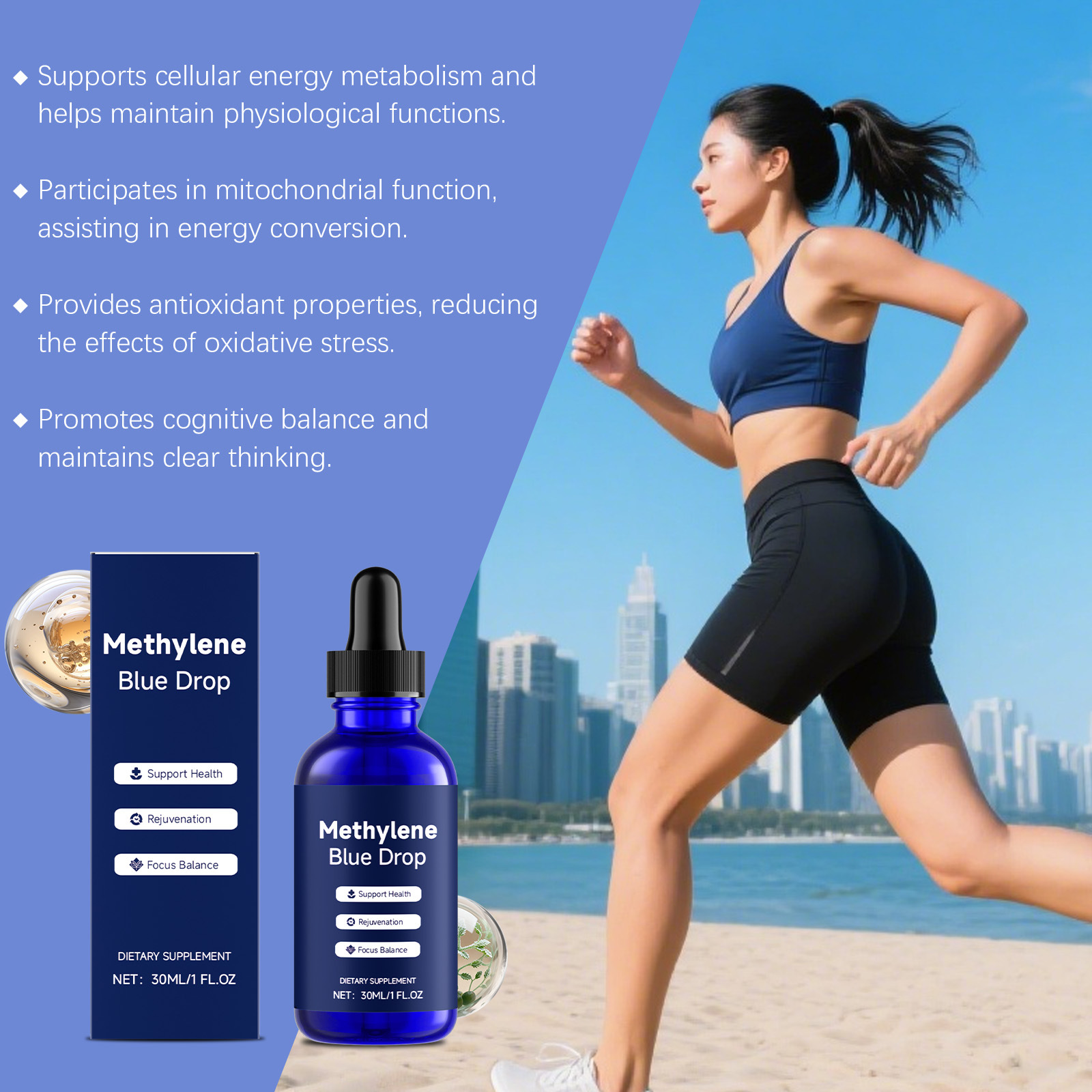 活力増強ドロップスは、代謝を促進し、注意力を高め、体力を強化 - Nutrition Fitness Health のレビューと価格
