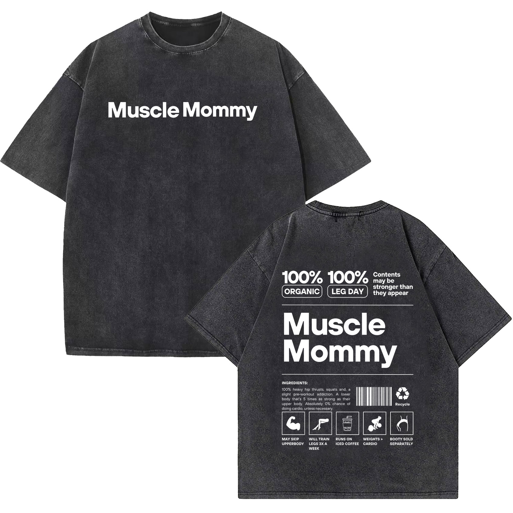 ヴィンテージ風アシッドウォッシュ加工ダメージショートスリーブ - Nutrition For Fitness And Sports のレビューと価格