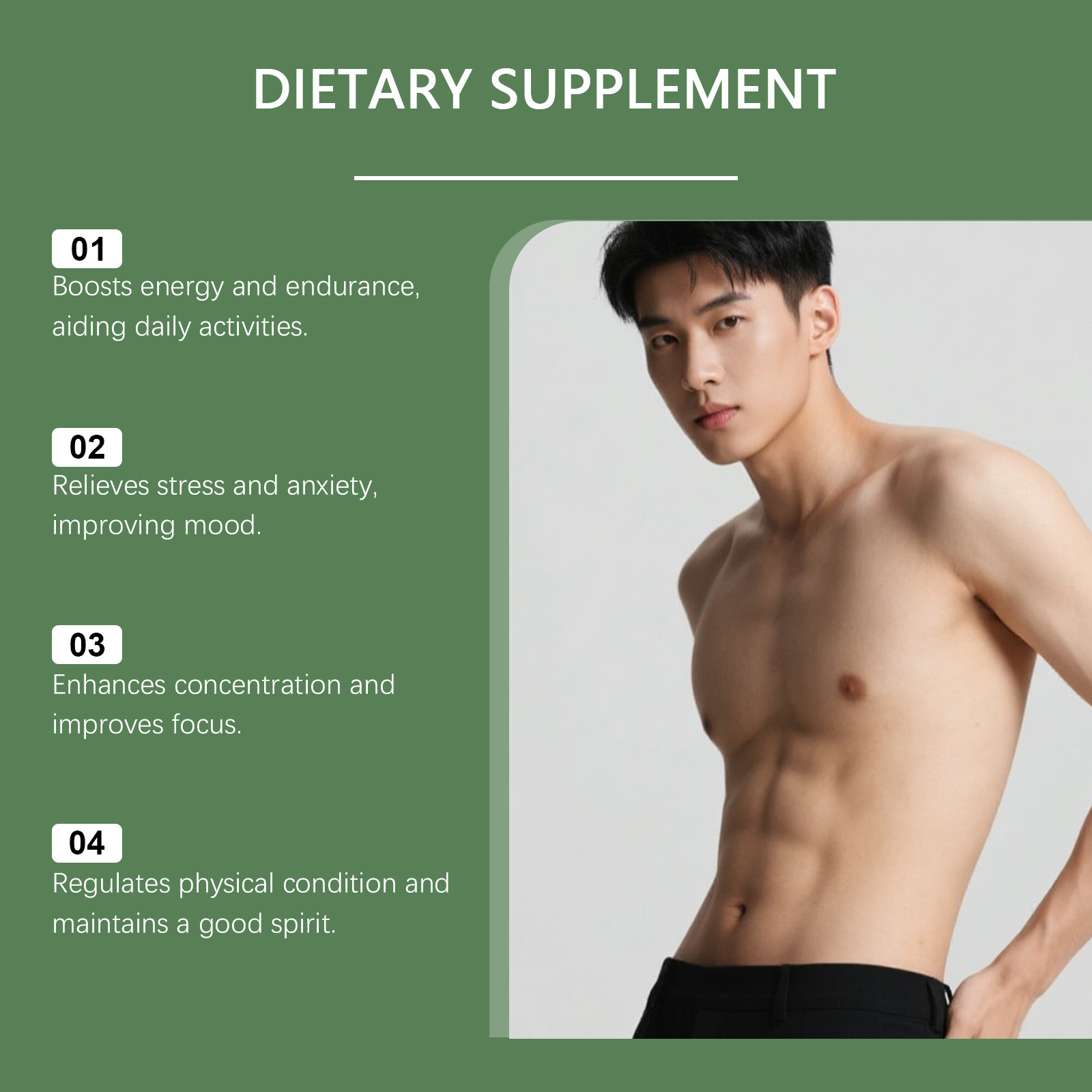 DOCTEAT メンズヘルスカプセル 感情を改善する 注意力 - Nutrition Fitness Health のレビューと価格