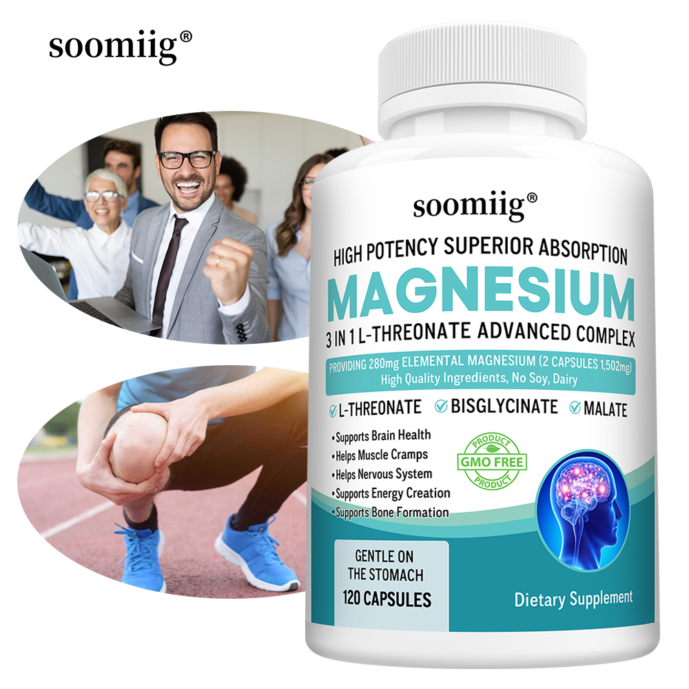 3-in-1 - マグネシウムL-トレオネート、グリシン酸、 - Magnesium Glycinate Capsule のレビューと価格