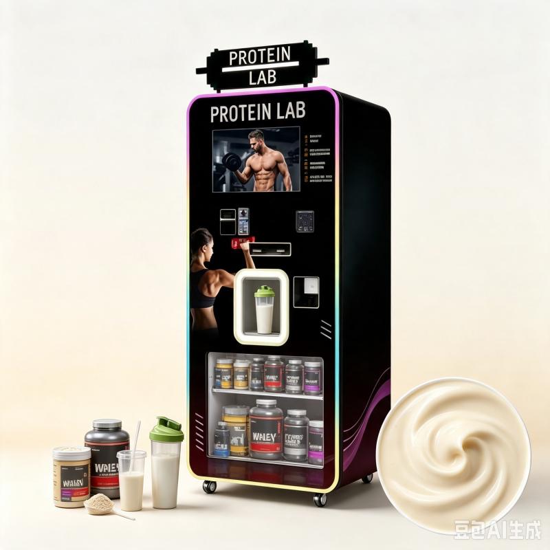 自動プロテインシェイク販売機　カスタマイズ可能なインテリジェ - Nutrition For Fitness And Sports のレビューと価格