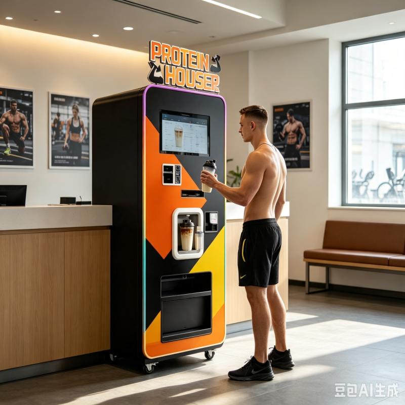 自動プロテインシェイク販売機　カスタマイズ可能なインテリジェ - Nutrition For Fitness And Sports のレビューと価格