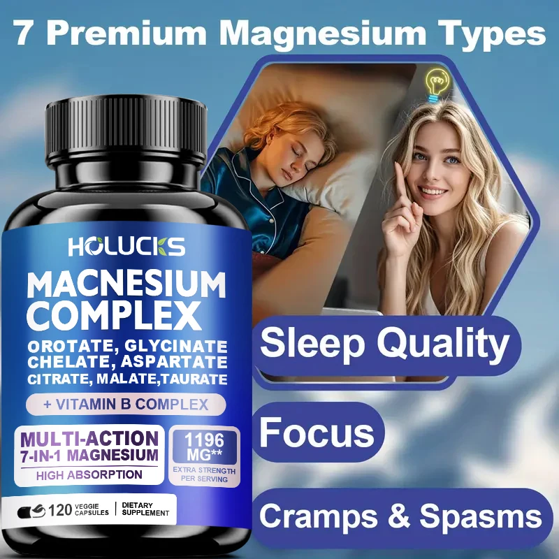 ビタミンC, E, B1, B2, B6, B12を含むマグ - Magnesium Glycinate Capsule のレビューと価格