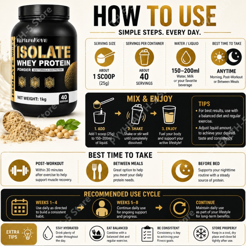 アイソレートホエイプロテインパウダー 1kg 高タンパク質ス - Nutrition For Fitness And Sports のレビューと価格
