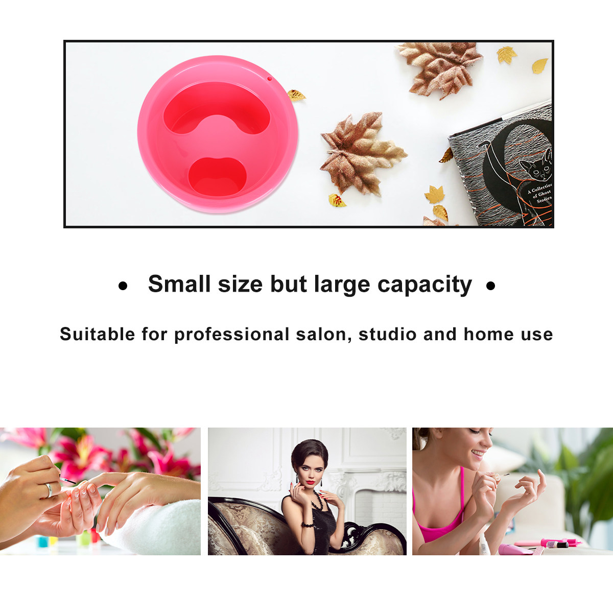 4個入りネイルソーカーボウル、頑丈なマニキュアボウル、DIY - Nutrition & Fitness Hub Photos のレビューと価格
